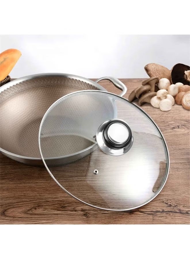 5 Pcs Universal Pot Lids Handle Heat-Resistant Knobs, Stainless Steel Cookware Cover Pan Parts Set with Screws - Image 5